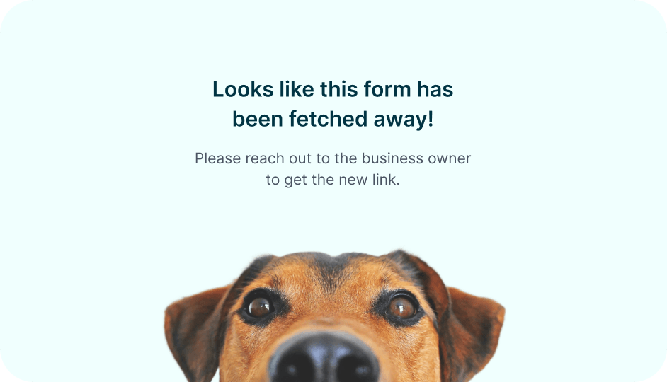 Form Disabled